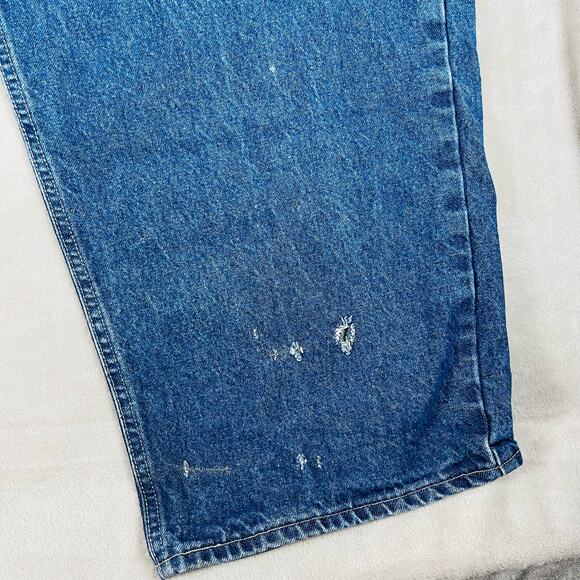 Carhartt Jeans Men 54x32 Cat 2 Relaxed Fit Welding Utility Flame Resistant Denim - Picture 3 of 10